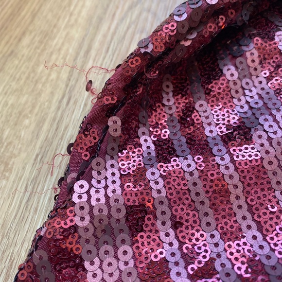 Beautiful sequin open back Dynamite dress. - Picture 3 of 6